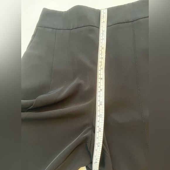 Theory Flat Front Angle Pocket Dress Pants In Black US 4 - Picture 8 of 11